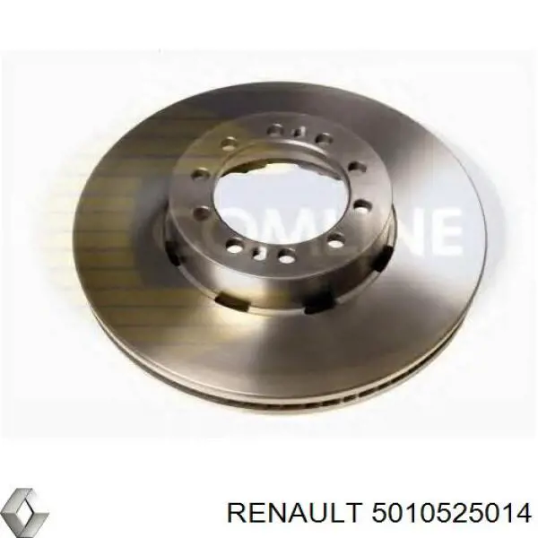 Передние тормозные диски 5010525014 Renault (RVI)