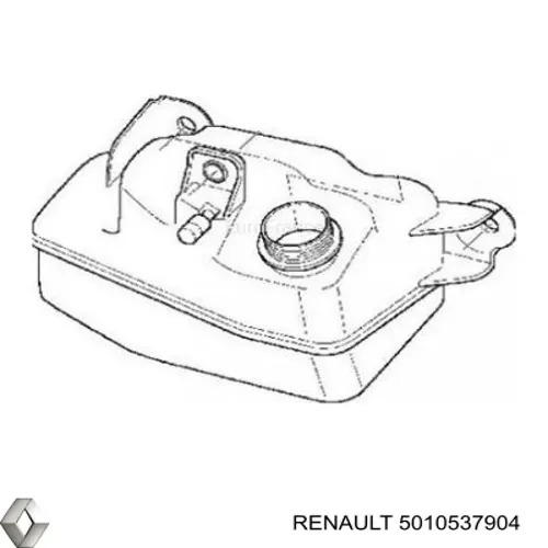 Бачок системы охлаждения расширительный Renault (RVI) 5010537904
