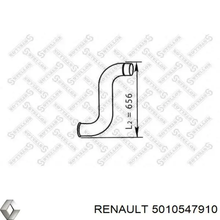 5010547910 Renault (RVI) Глушитель центральный