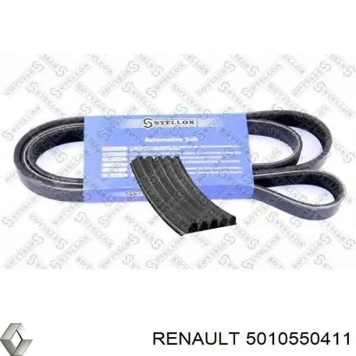 Клиновый ремень Renault (RVI) 5010550411 цена, от 11.23 USD