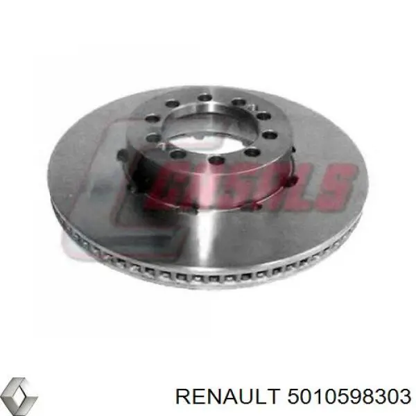 Тормоз дисковый передний Renault (RVI) 5010598303 цена, от 78.72 USD