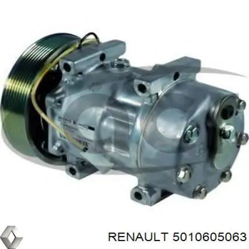 Компрессор системы кондиционирования Renault (RVI) 5010605063 цена, от 215.47 USD