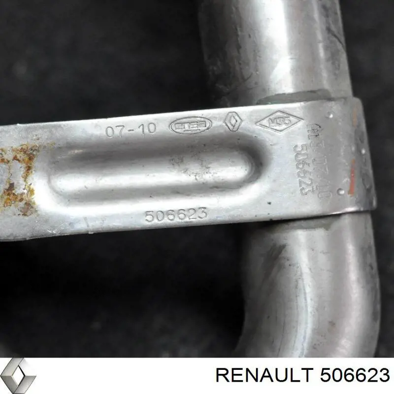 506623 Renault (RVI) Патрубок системы рециркуляции ОГ