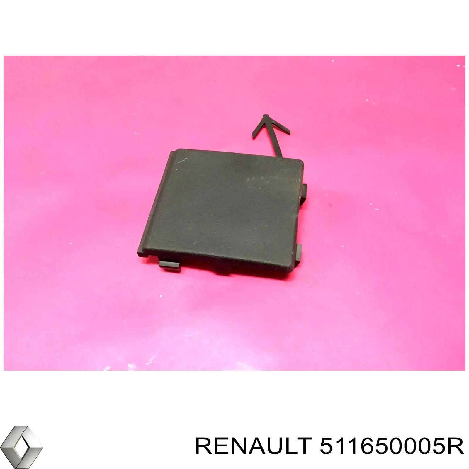 Заглушка заднего бампера левая на Renault Megane III 