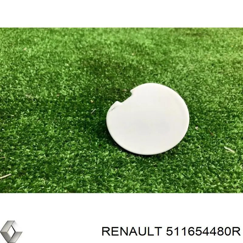 511654480R Renault (RVI) заглушка бампера буксировочного крюка задняя