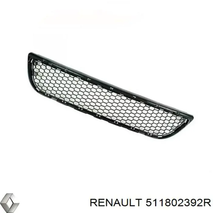 Заглушка бампера буксировочного крюка передняя левая Renault (RVI) 511802392R цена, от 19.00 USD