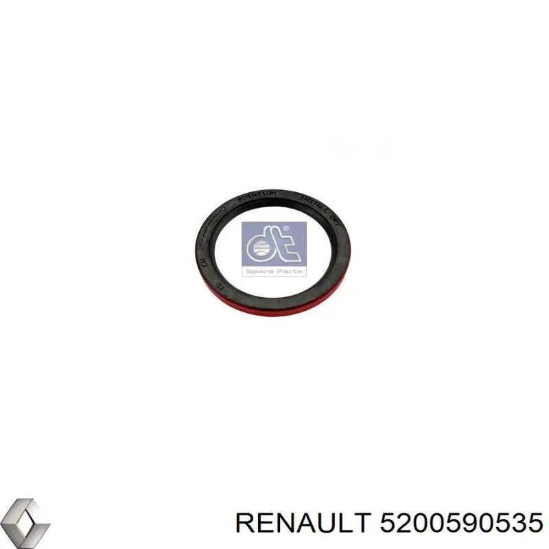 5200590535 Renault (RVI) Сальник коленвала двигателя, передний