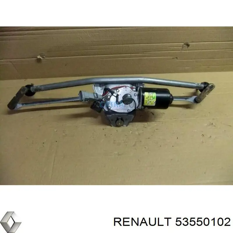 53550102 Renault (RVI) motor de limpador pára-brisas do pára-brisas
