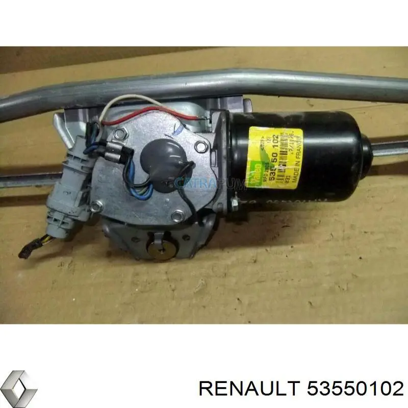 Мотор трапеции стеклоочистителя Renault (RVI) 53550102 цена, от 19.24 USD