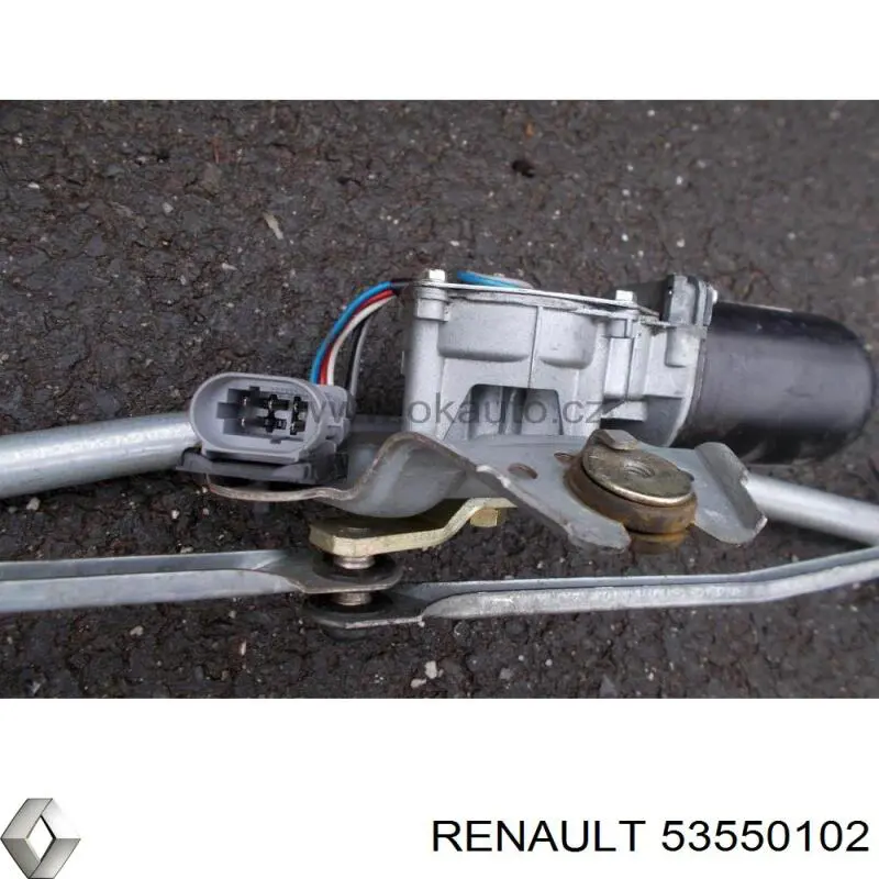 Мотор трапеции стеклоочистителя Renault (RVI) 53550102 цена, от 19.24 USD