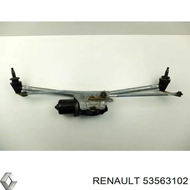53563102 Renault (RVI) motor de limpador pára-brisas do pára-brisas