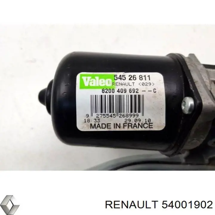 Купить 54001902 Renault (RVI) Мотор стеклоочестителя
