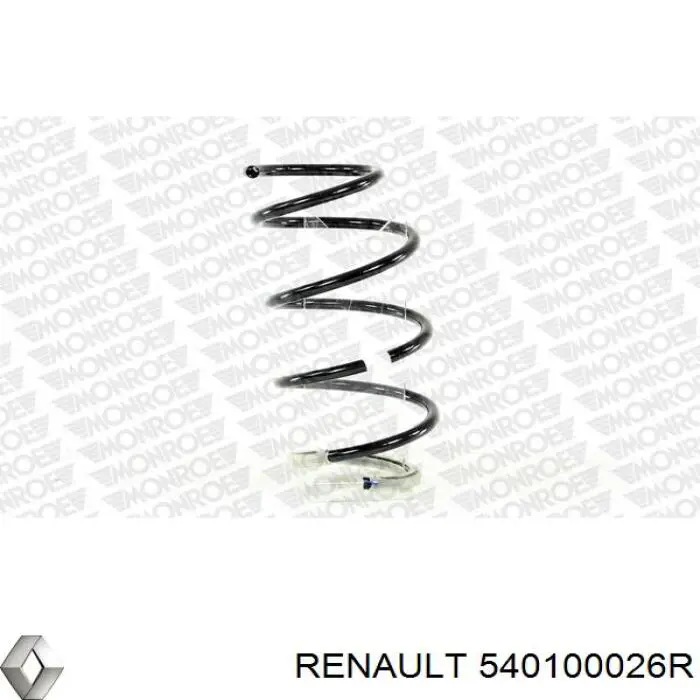 Купить 540100026R Renault (RVI) Винтовая пружина подвеска