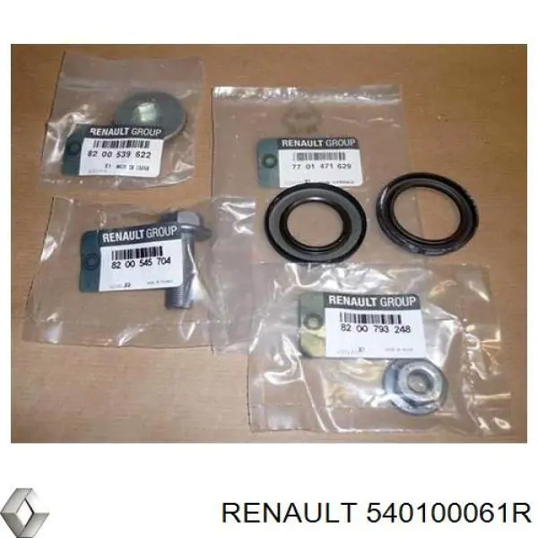 Купить 540100061R Renault (RVI) Винтовая пружина подвеска