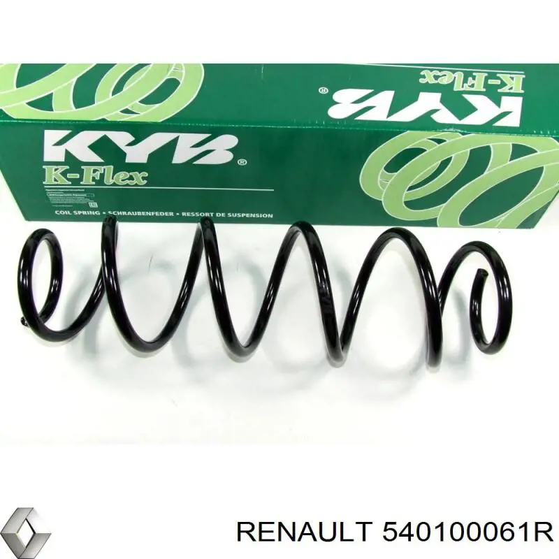 Передняя пружина 540100061R Renault (RVI)