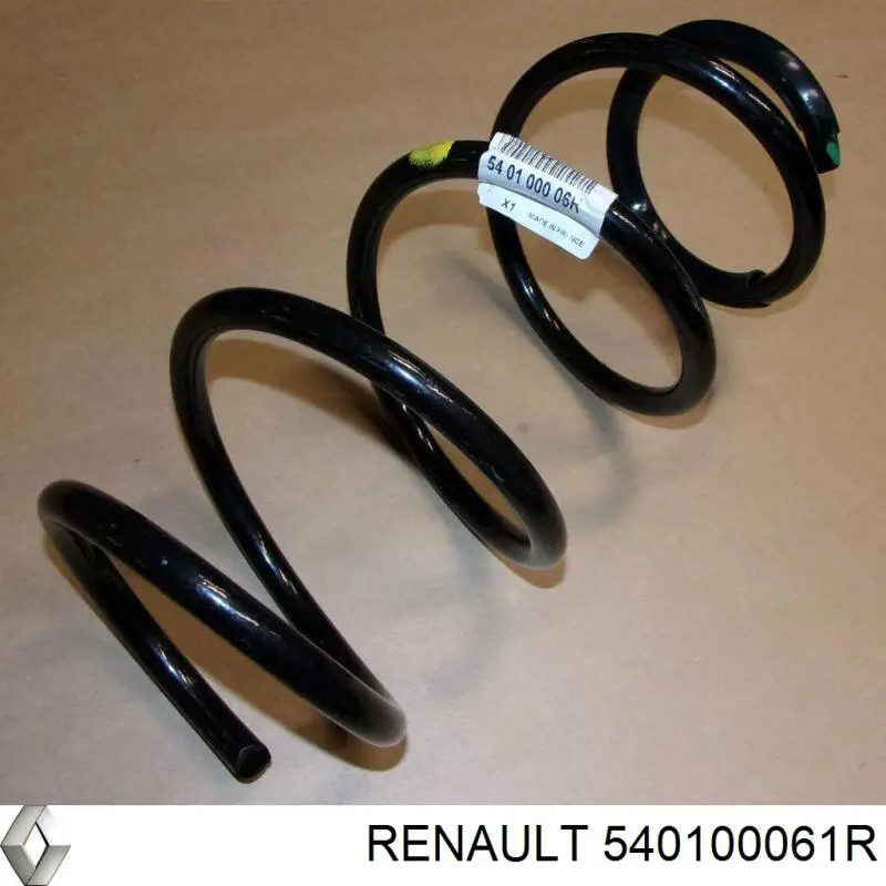 Пружина амортизатора передняя Renault (RVI) 540100061R цена, от 52.01 USD