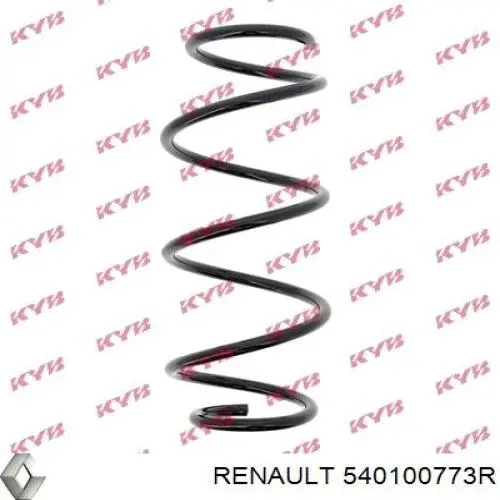 Пружина амортизатора передняя Renault (RVI) 540100773R цена, от 29.64 USD