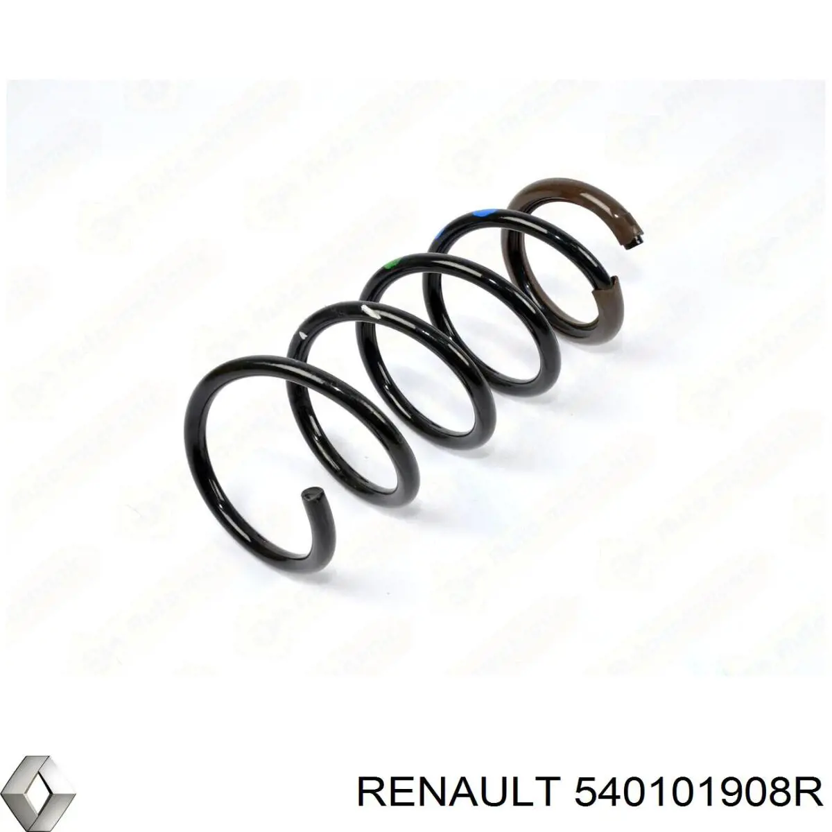 Пружина амортизатора передняя Renault (RVI) 540101908R цена, от 40.15 USD