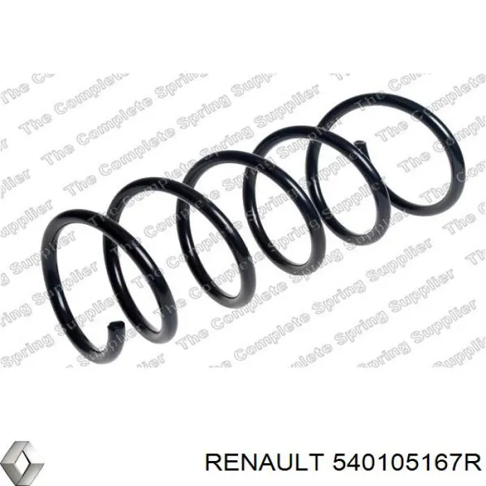 540105167R Renault (RVI) пружина передняя