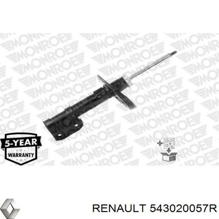 Стойка амортизатора передняя Renault (RVI) 543020057R цена, от 92.84 USD