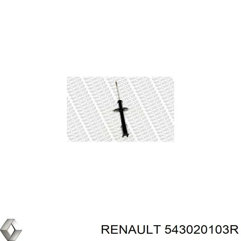 Амортизатор передний 543020103R Renault (RVI)