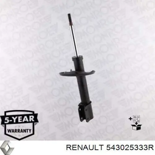 543025333R Renault (RVI) амортизатор передний