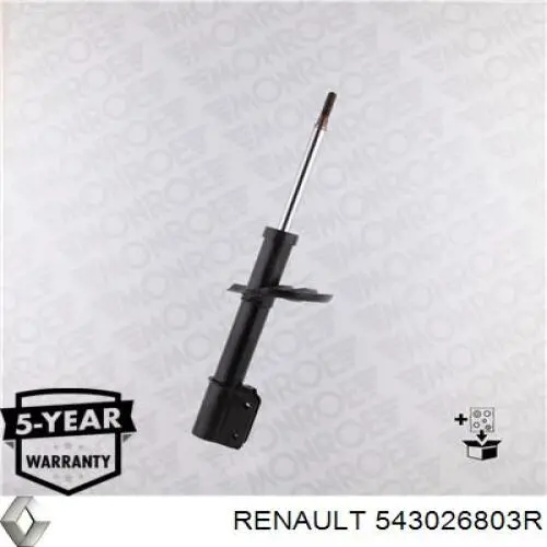 Амортизатор передний 543026803R Renault (RVI)