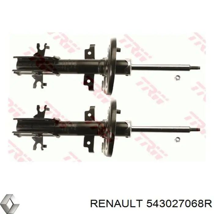 543027068R Renault (RVI) амортизатор передний