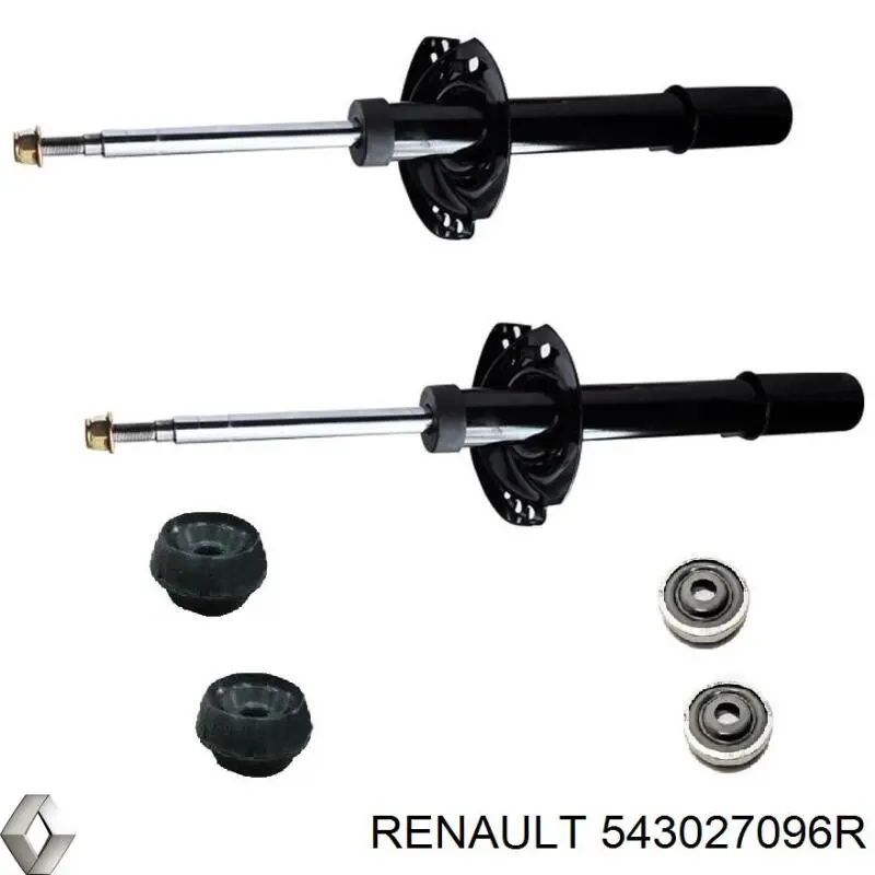 Стойка амортизатора передняя Renault (RVI) 543027096R цена, от 76.68 USD