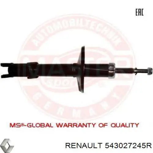 Стійка передня 543027245R Renault (RVI)