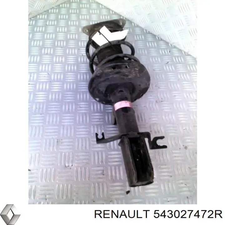 543027472R Renault (RVI) amortecedor dianteiro