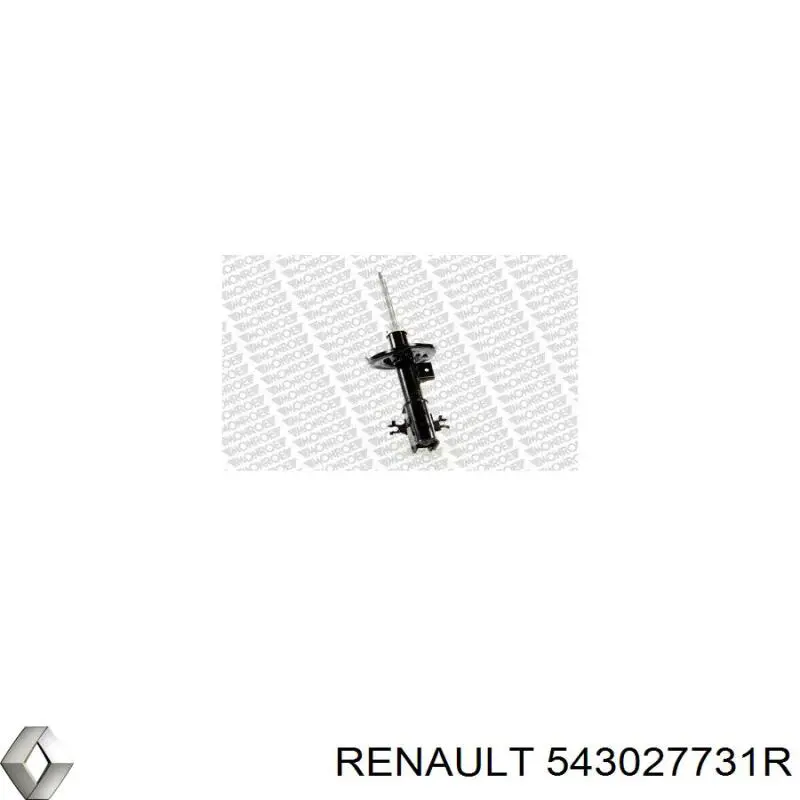 Amortecedor dianteiro esquerdo para Renault Latitude (L7)