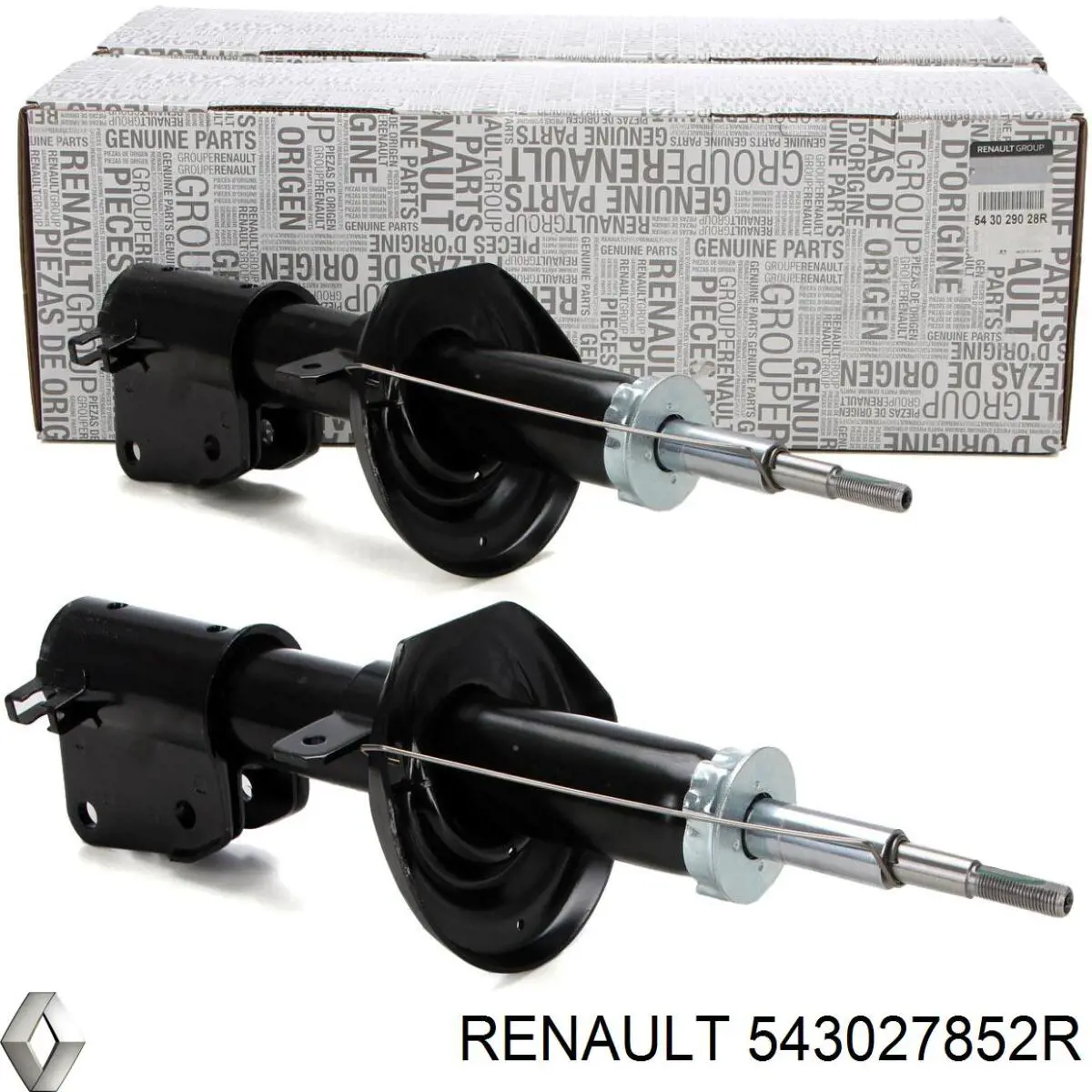 Амортизатор передний 543027852R Renault (RVI)