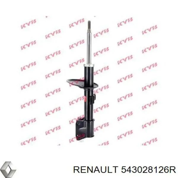 543028126R Renault (RVI) амортизатор передний