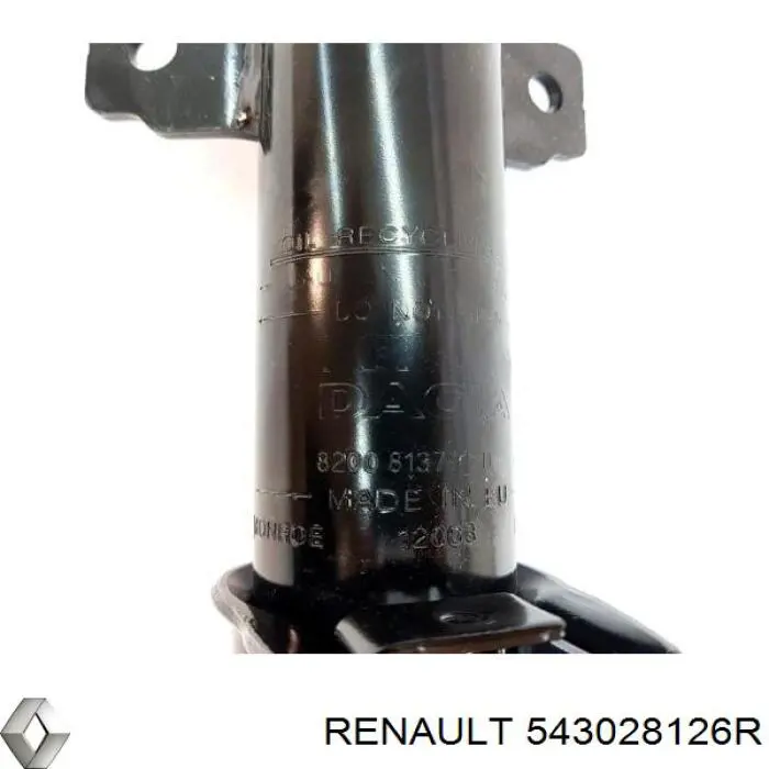 Купить 543028126R Renault (RVI) Амортизатор передней подвески