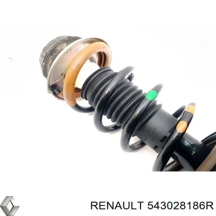 Амортизатор передний 543028186R Renault (RVI)