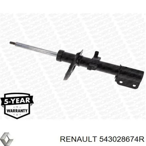 543028674R Renault (RVI) амортизатор передний