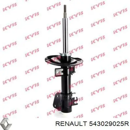 543029025R Renault (RVI) amortecedor dianteiro