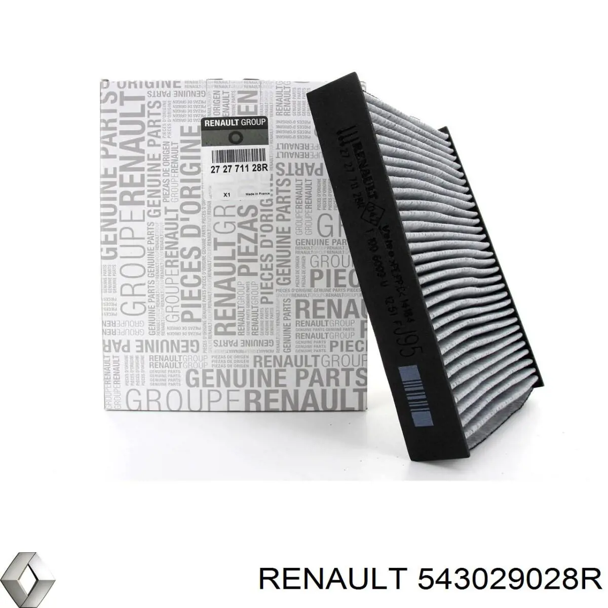 Купить 543029028R Renault (RVI) Амортизатор передней подвески