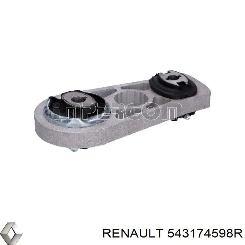 Кронштейн передней балки Renault (RVI) 543174598R
