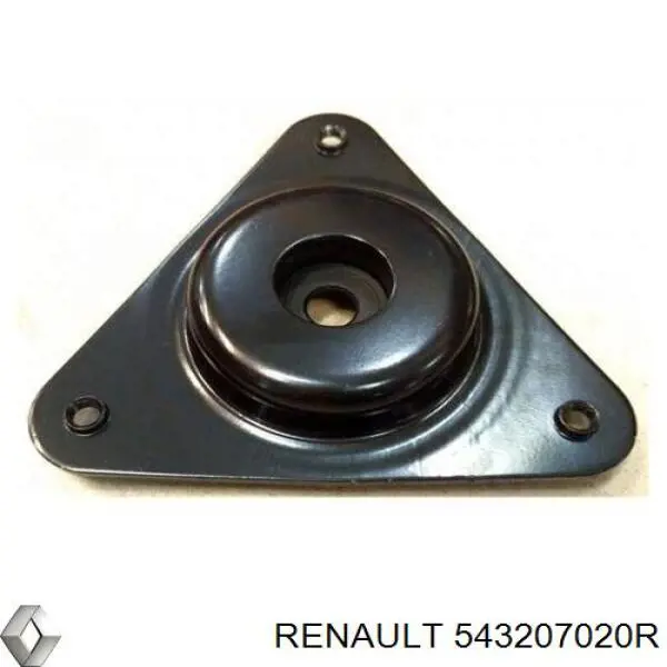 Soporte amortiguador delantero 543207020R Renault (RVI)