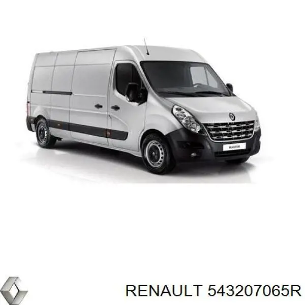 Suporte de amortecedor dianteiro 543207065R Renault (RVI)