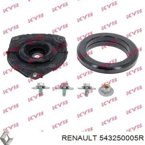 Подшипник опорный амортизатора, переднего Renault (RVI) 543250005R цена, от 15.83 USD