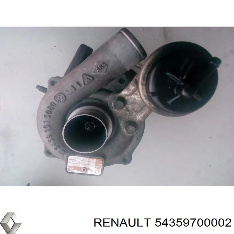 54359700002 Renault (RVI) турбина