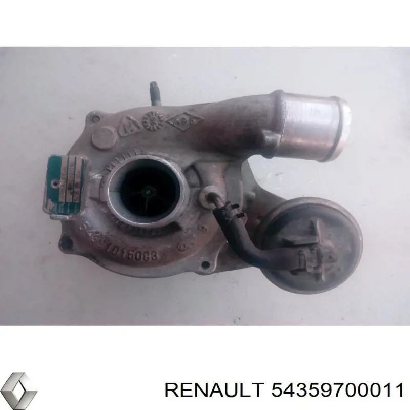 54359700011 Renault (RVI) турбина