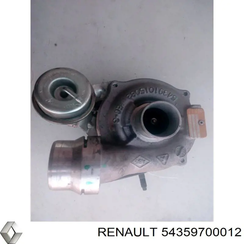 Турбонагнетатель Renault (RVI) 54359700012 цена, от 107.07 USD