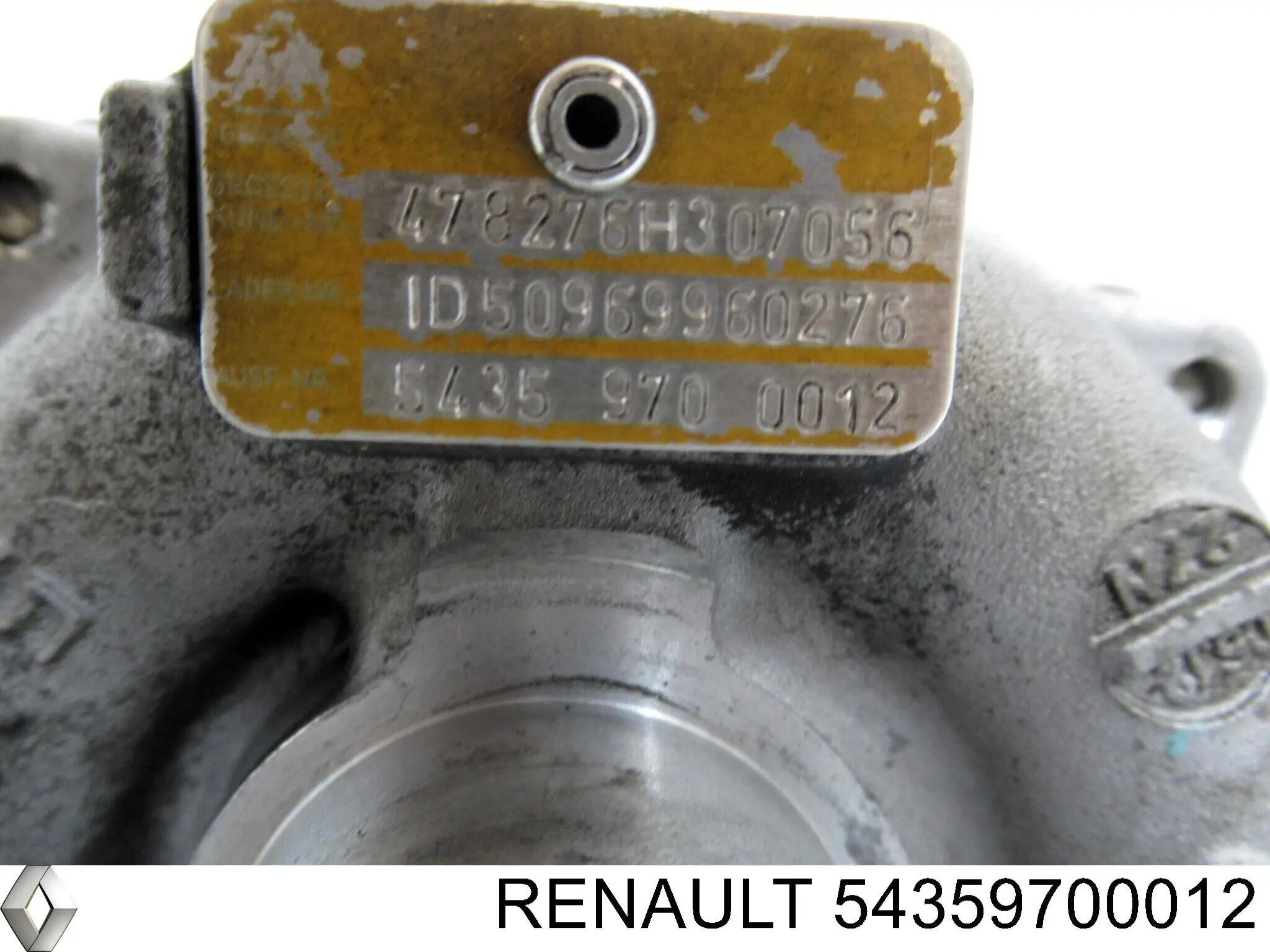 Турбина 54359700012 Renault (RVI)