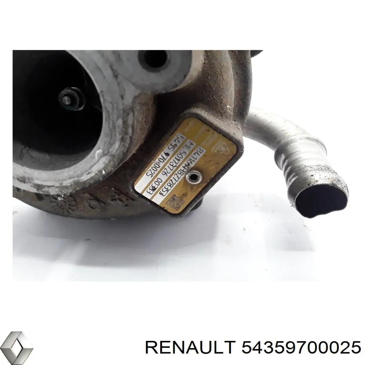 Турбина 54359700025 Renault (RVI)