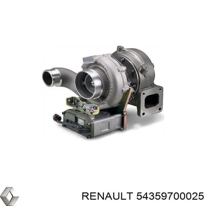 54359700025 Renault (RVI) турбина