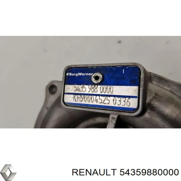 Турбонагнетатель Renault (RVI) 54359880000 цена, от 177.37 USD